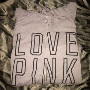 Love Pink zip up
